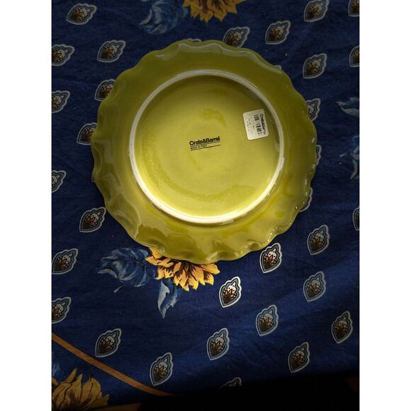 Crate & Barrel Harvest Fruit plate pear - Picture 5 of 5